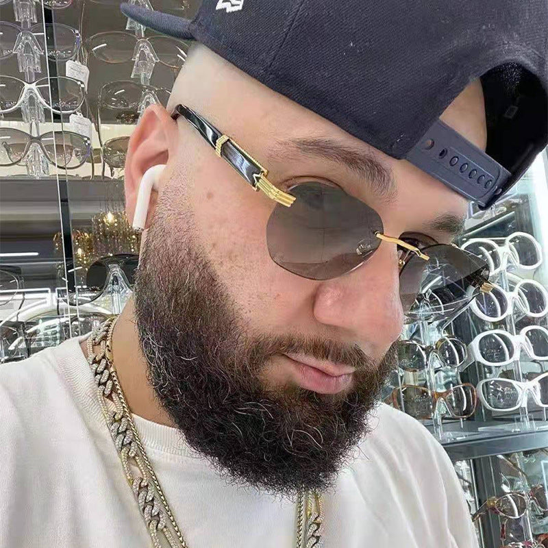 Marble Wood Grain Sunglasses