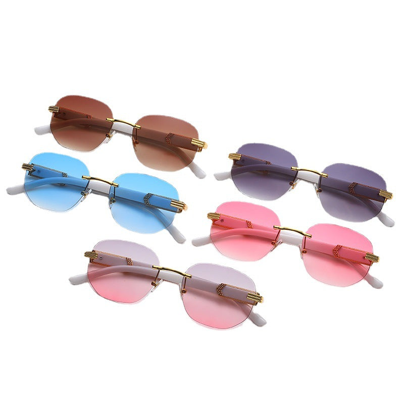 Marble Wood Grain Sunglasses