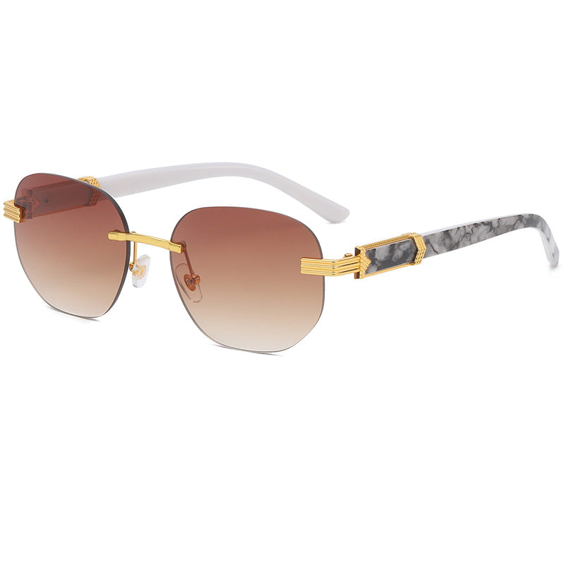 Marble Wood Grain Sunglasses