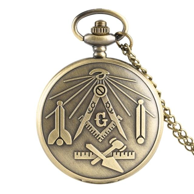 Masonic Collection Pocket Watches - 5 Colors