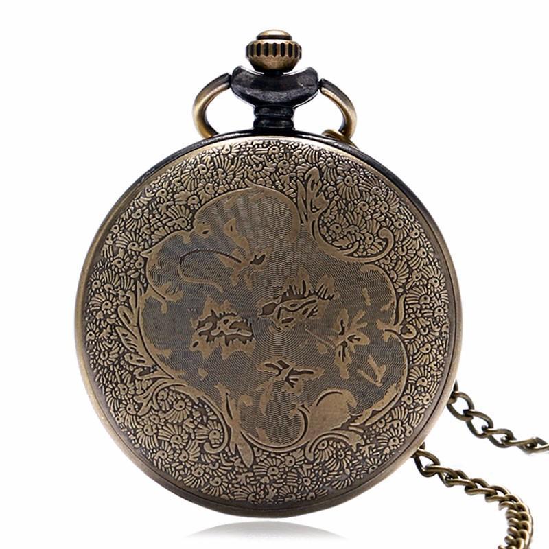 Men's Bronze EMT Pocket Watch