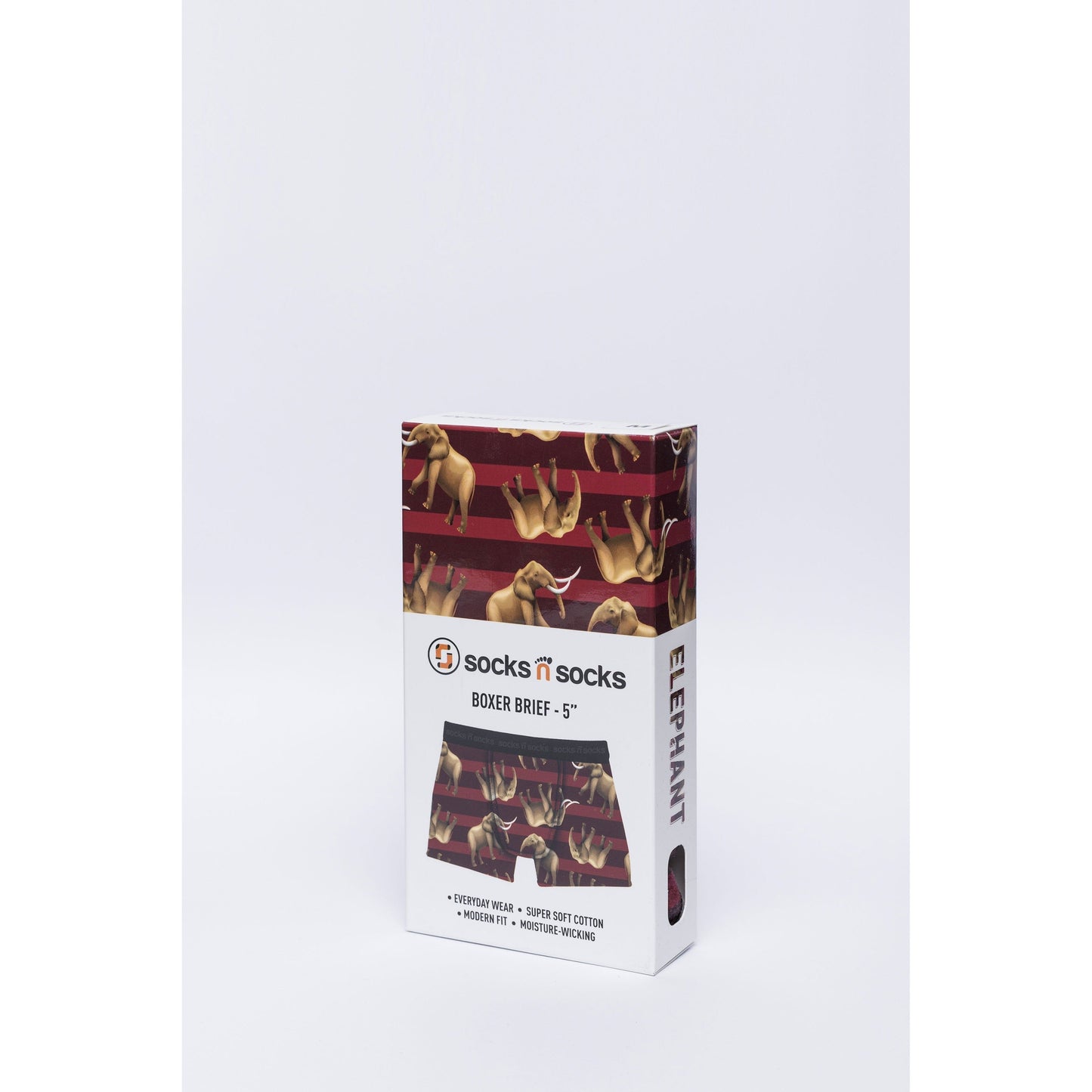 Men's Elephant Boxer Brief