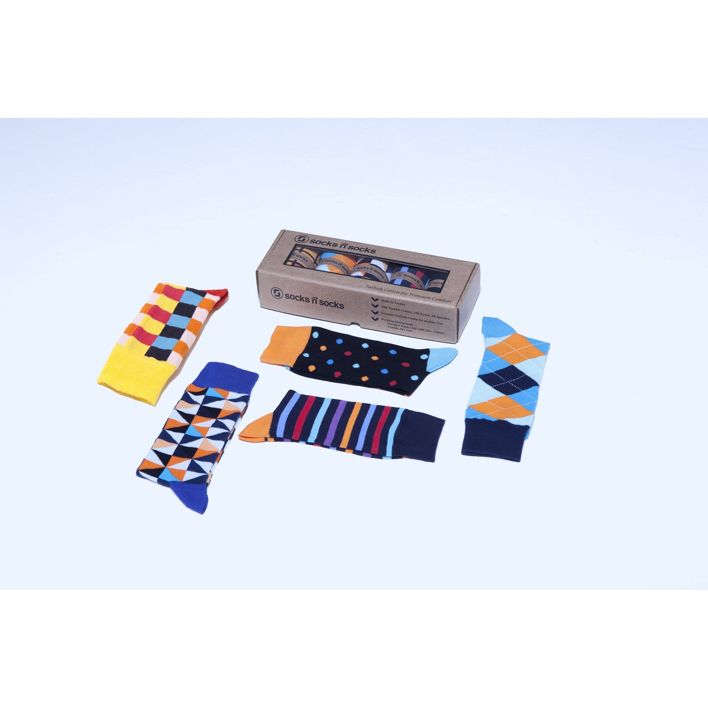 Men's Fashionable Mix Set Socks