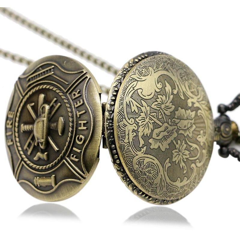 Men's Firefighter Pocket Watch