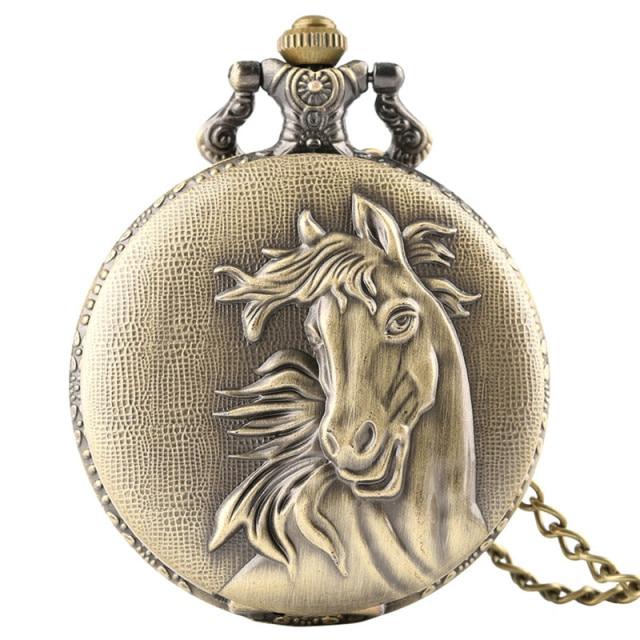 Men's Horse Collection Pocket Watches
