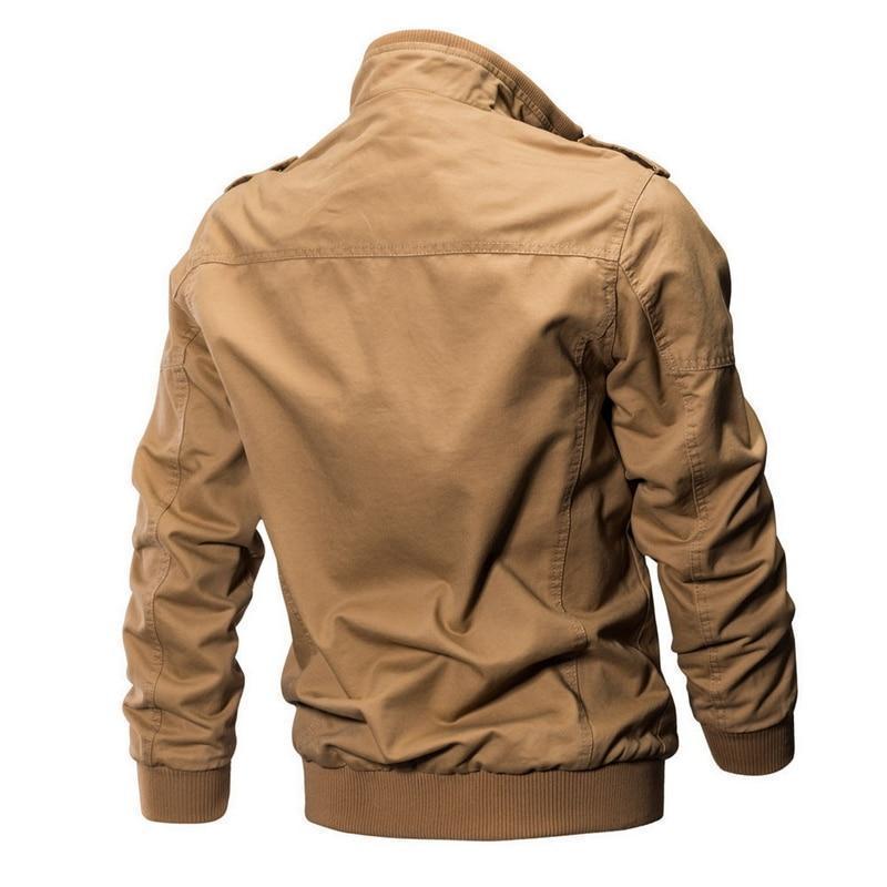 Men's Military Cargo Jacket - 3 Colors
