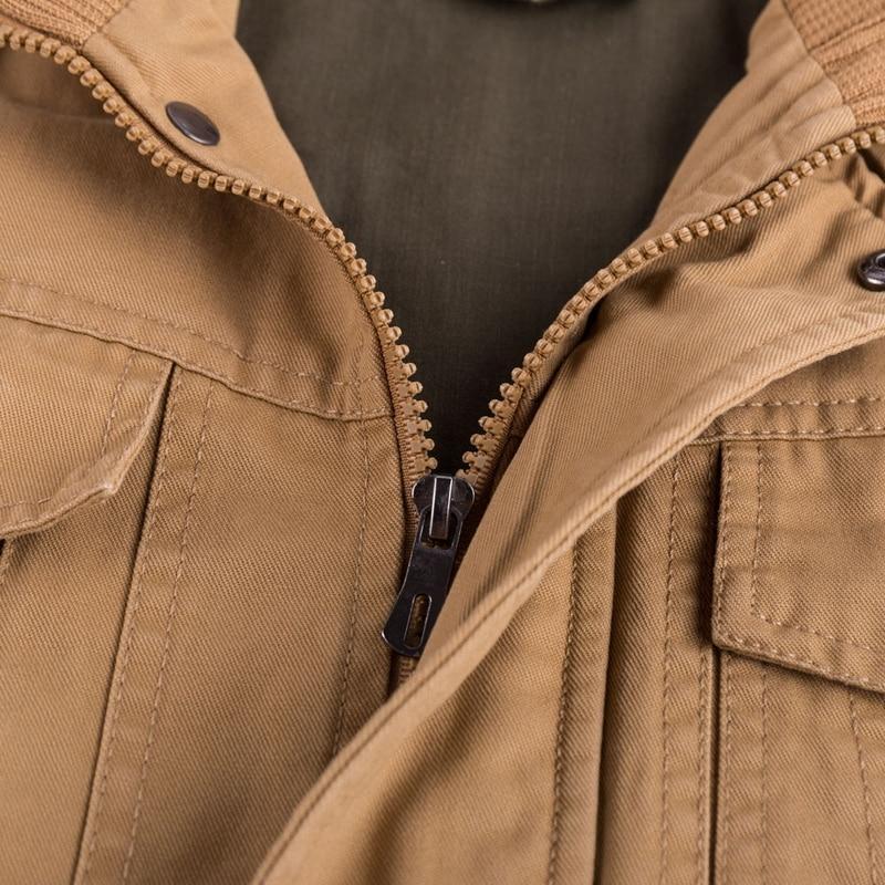 Men's Military Cargo Jacket - 3 Colors