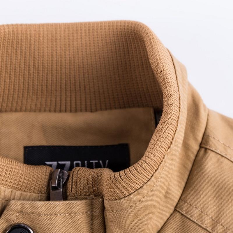 Men's Military Cargo Jacket - 3 Colors