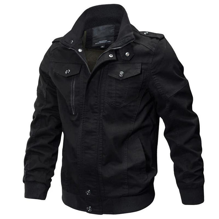Men's Military Cargo Jacket - 3 Colors