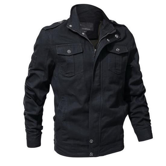 Men's Military Style Jacket - 3 colors