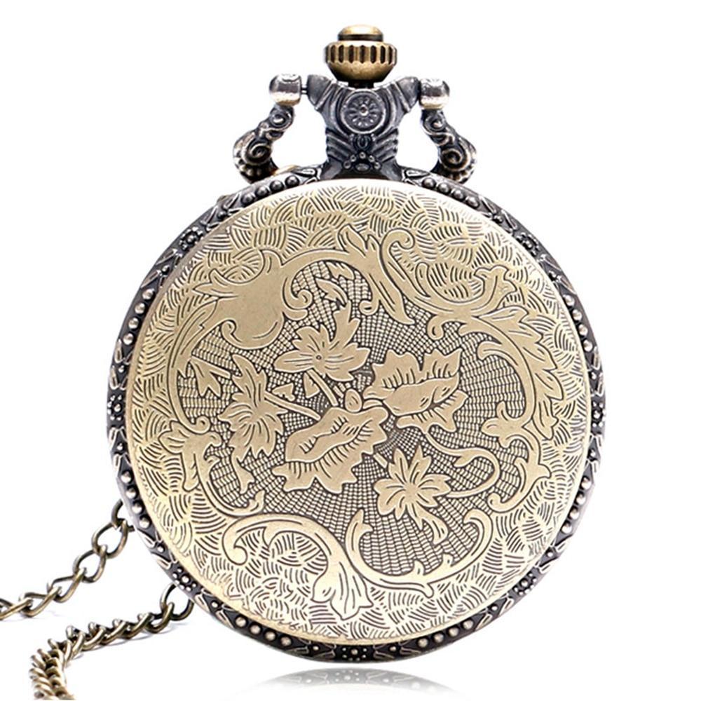 Men's Philippians 4:13 Bronze Vintage Pocket Watch