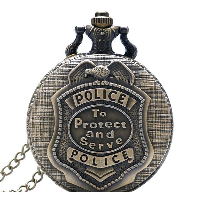 Men's Police Pocket Watch