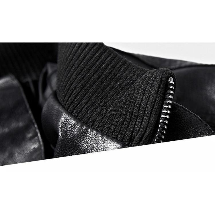 Men's Slim Leather Jacket - 2 Colors