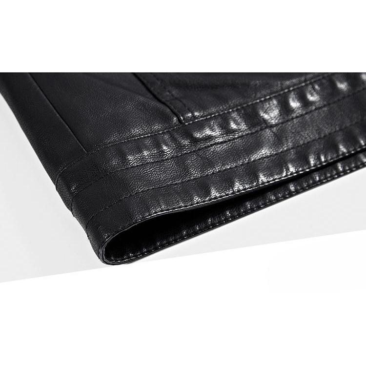 Men's Slim Leather Jacket - 2 Colors