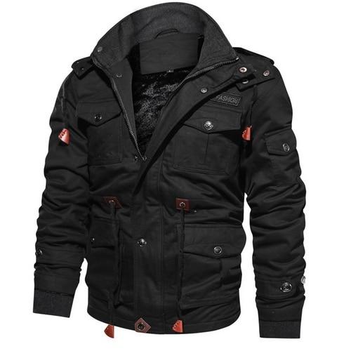 Men's Thick Cargo Coat - 3 Colors
