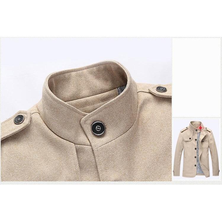 Men's Wool Trench Coat - 4 Colors
