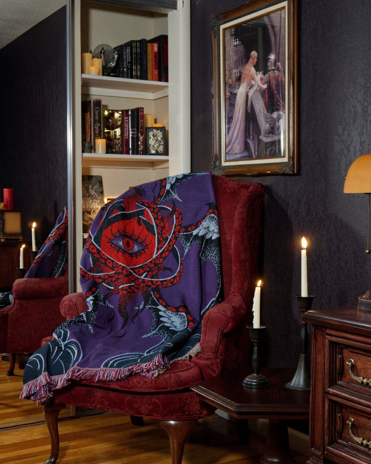 Mephisto - Seraphim Dark Angel Woven Blanket