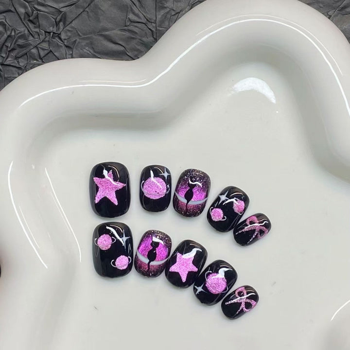 1005- Handmade press on nails fake nails removable