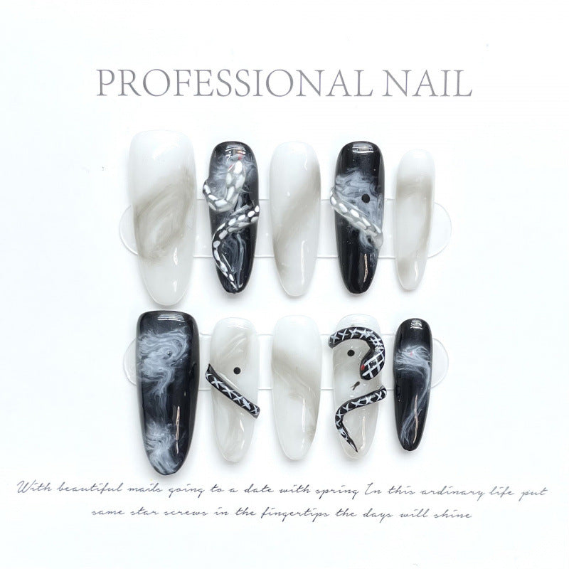 1023- Handmade press on nails fake nails removable