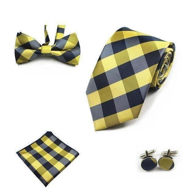 Plaid Silk Collection Sets - 19 Colors & Styles