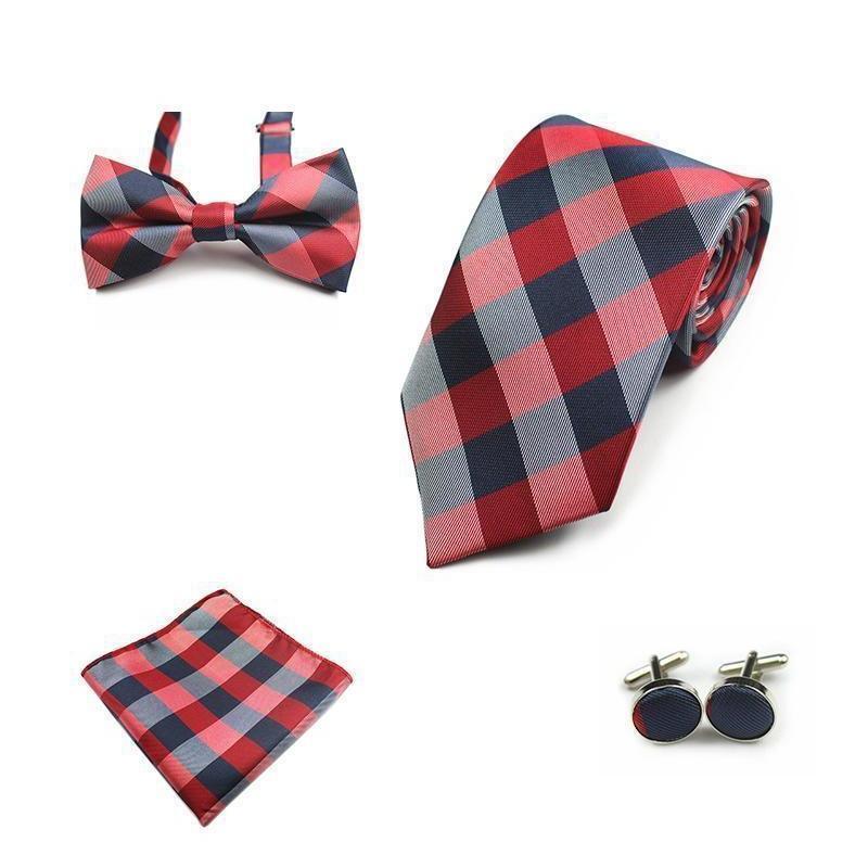 Plaid Silk Collection Sets - 19 Colors & Styles