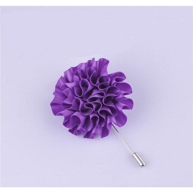 Rose Collection Brooch Boutonnieres - 8 Colors