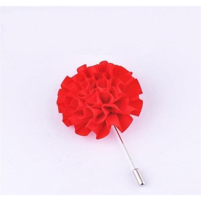 Rose Collection Brooch Boutonnieres - 8 Colors