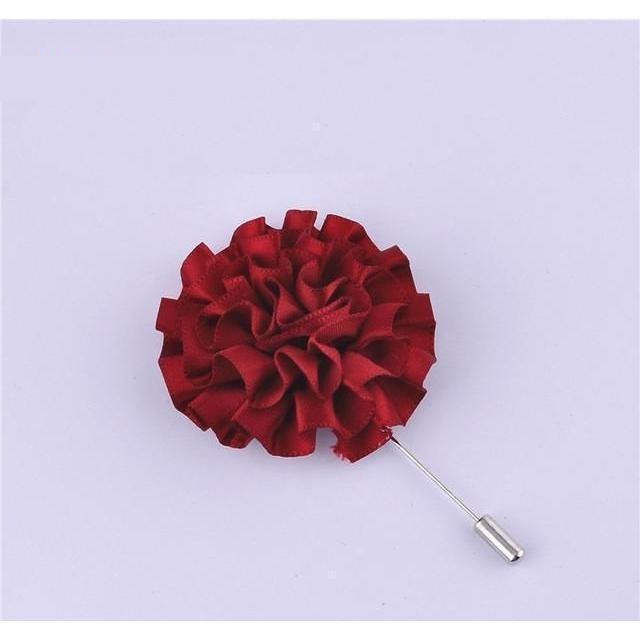 Rose Collection Brooch Boutonnieres - 8 Colors