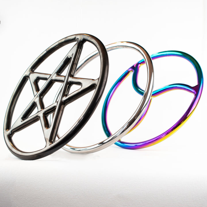 Classic Stainless Steel Suspension Rings 9in or 6in