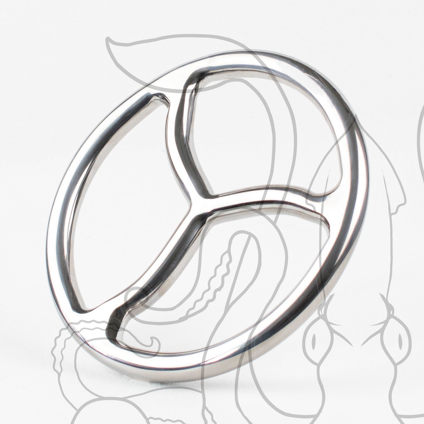 Classic Stainless Steel Suspension Rings 9in or 6in