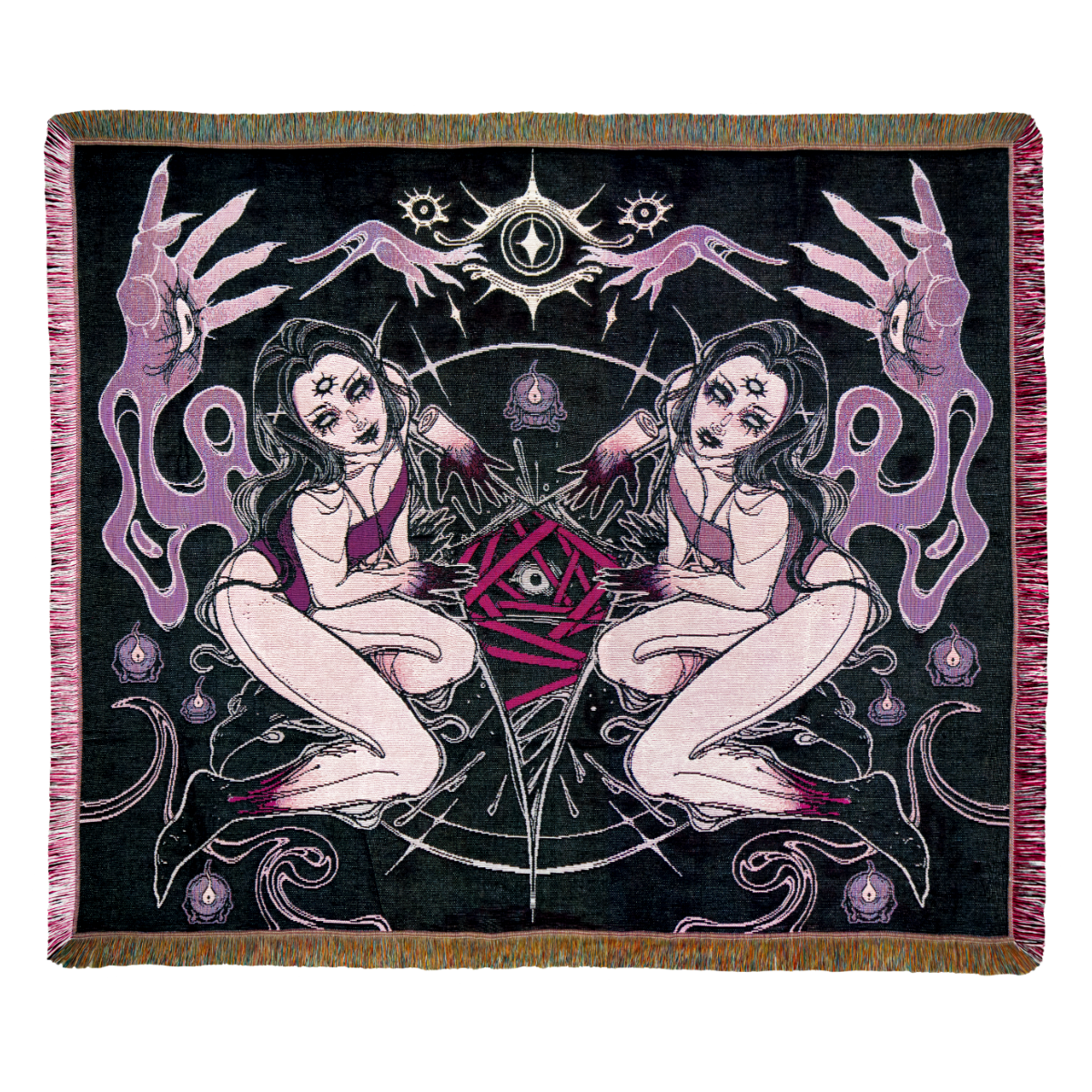 Seance - Summoning Ritual Woven Blanket