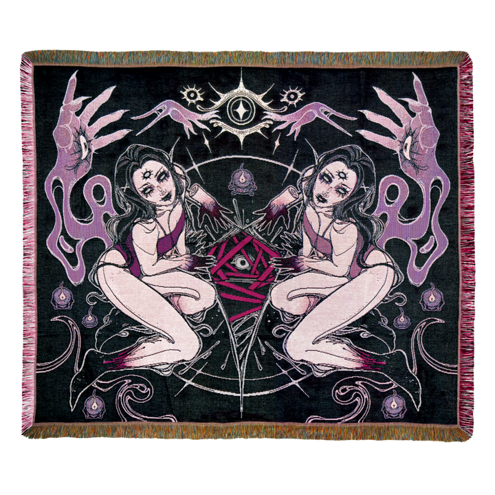Seance - Summoning Ritual Woven Blanket