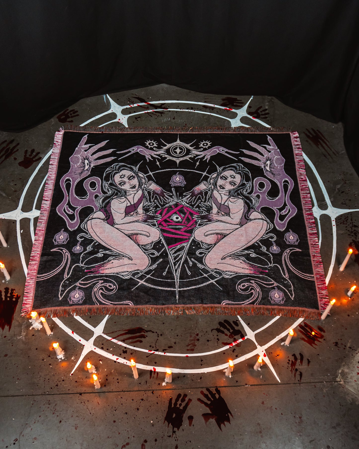 Seance - Summoning Ritual Woven Blanket