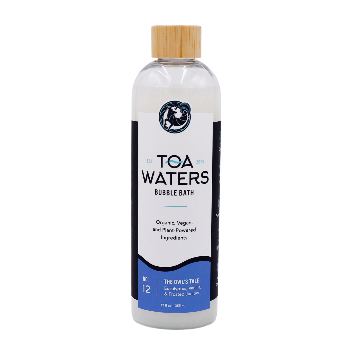 The Owl's Tale Bubble Bath - Eucalyptus, Vanilla, and Frosted Juniper