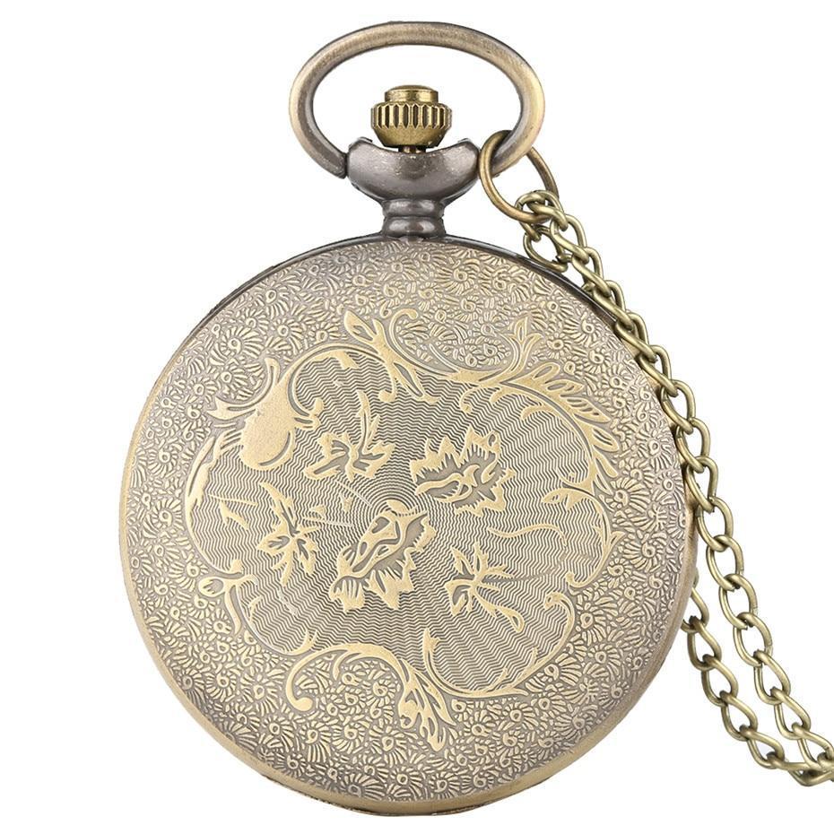 To My Son Bronze Pocket Watch