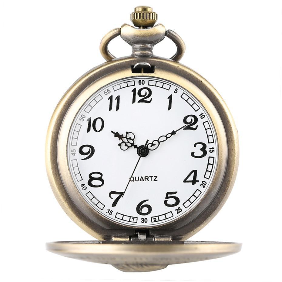 To My Son Bronze Pocket Watch
