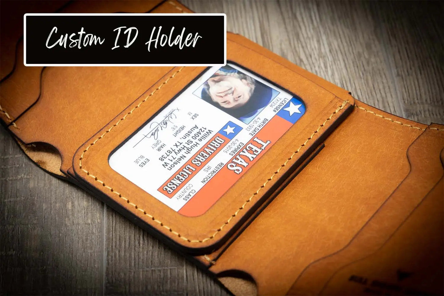 The Trinity Trifold Wallet - Walnut Brown