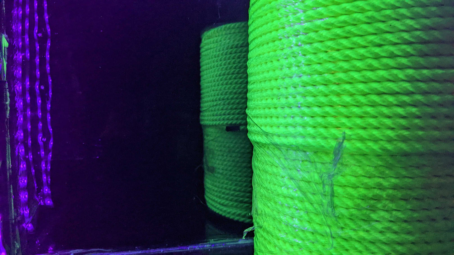 POSH Rope - 3 Strand Spun Polyester Bondage Rope - Synthetic Hemp - 6mm