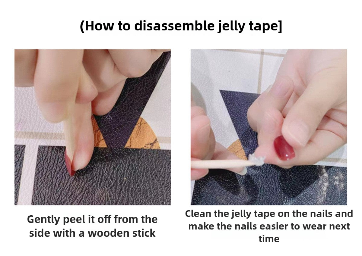 0972- Handmade press on nails fake nails removable