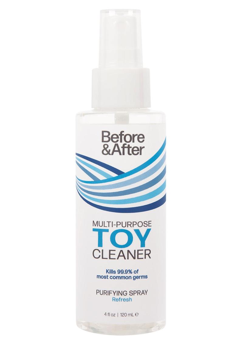 Before and After Anti-Bacterial Toy Cleaner Clean Fresh Fragrance