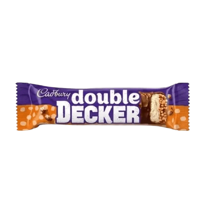 Cadbury Double Decker Duo – Chocolate Bar with Crispy Cereals & Nougat 70g (UK)