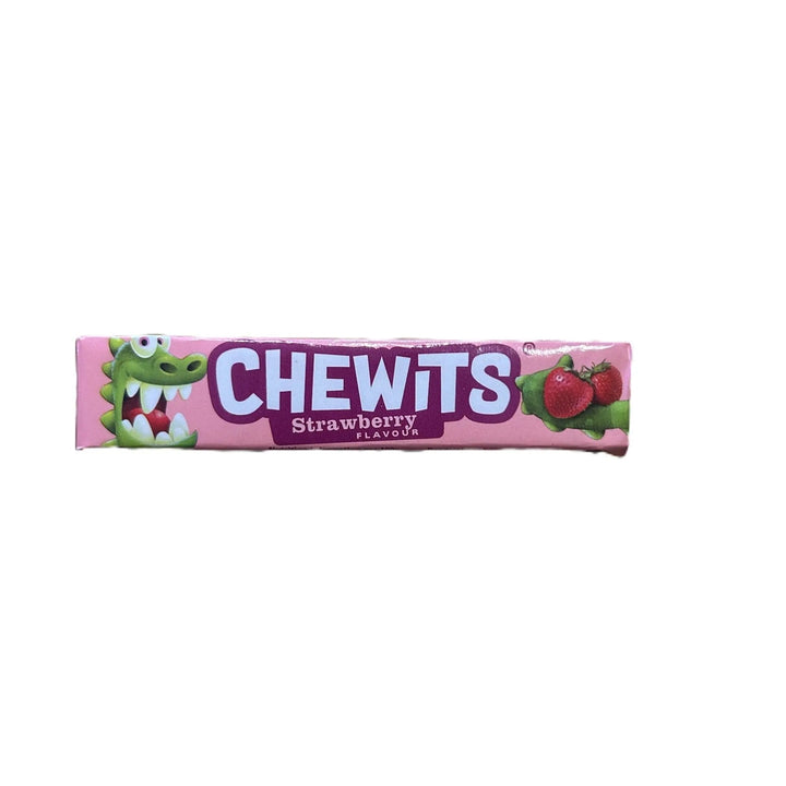 Chewits Strawberry Flavour – Chewy Strawberry Candy  (UK)