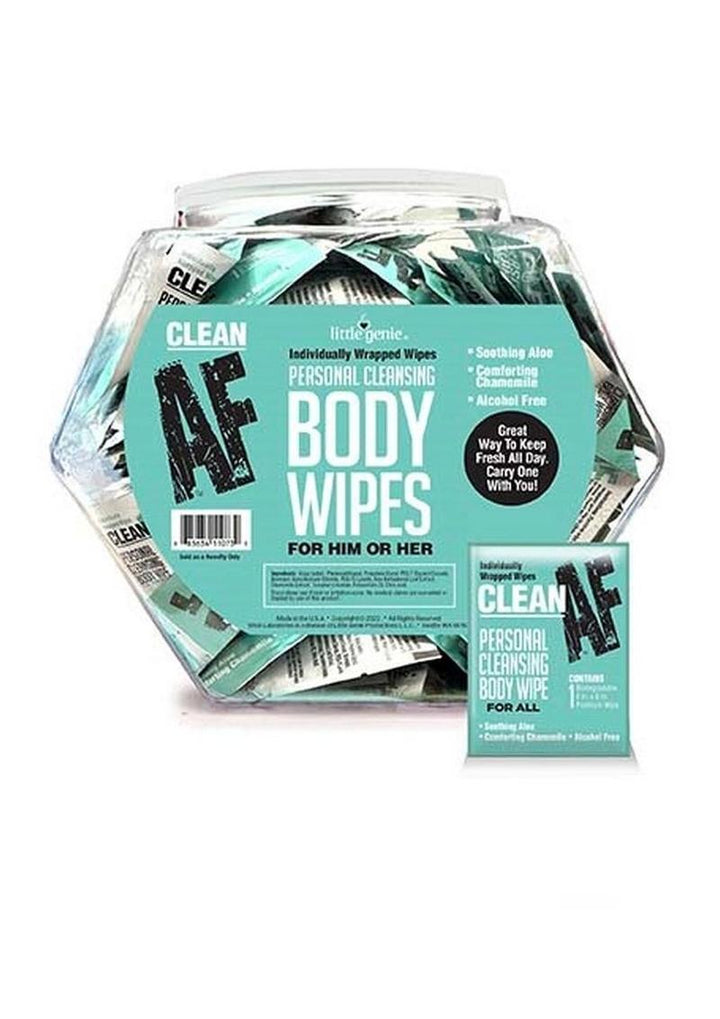 Clean AF Individual Body Wipes