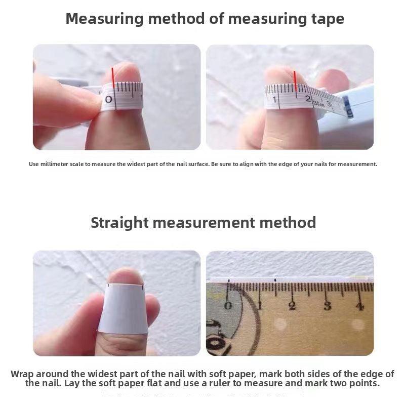 1056- Handmade press on nails fake nails removable Handmade Drawing Nails