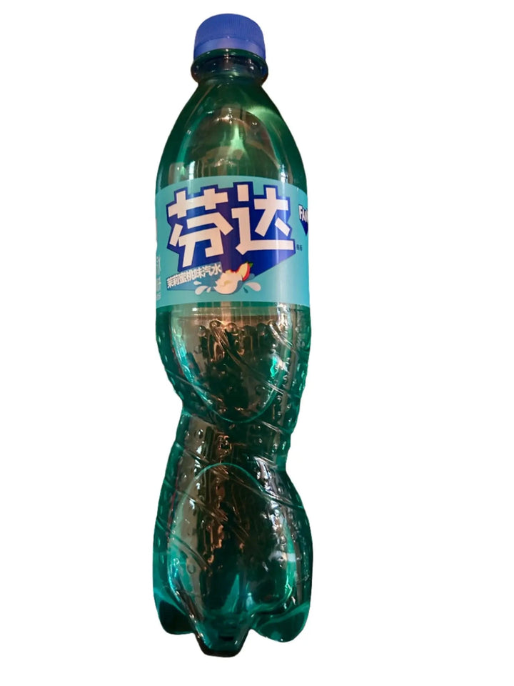 Fanta Jasmine & Peach – Floral & Fruity Sparkling Drink 500mL Bottle (China)