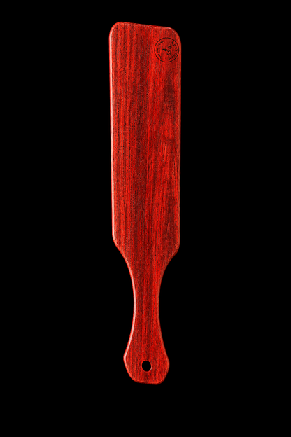 Full Paddle in Bloodwood — Three-quarter view