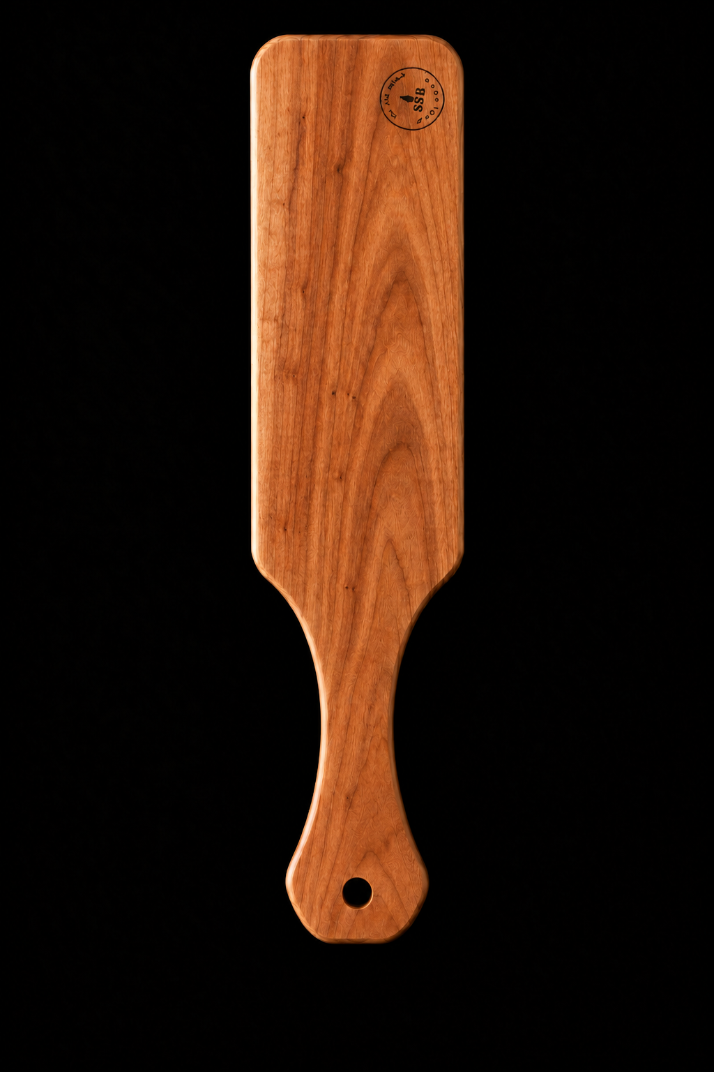 Full Paddle in Cherry — Maker's mark front
