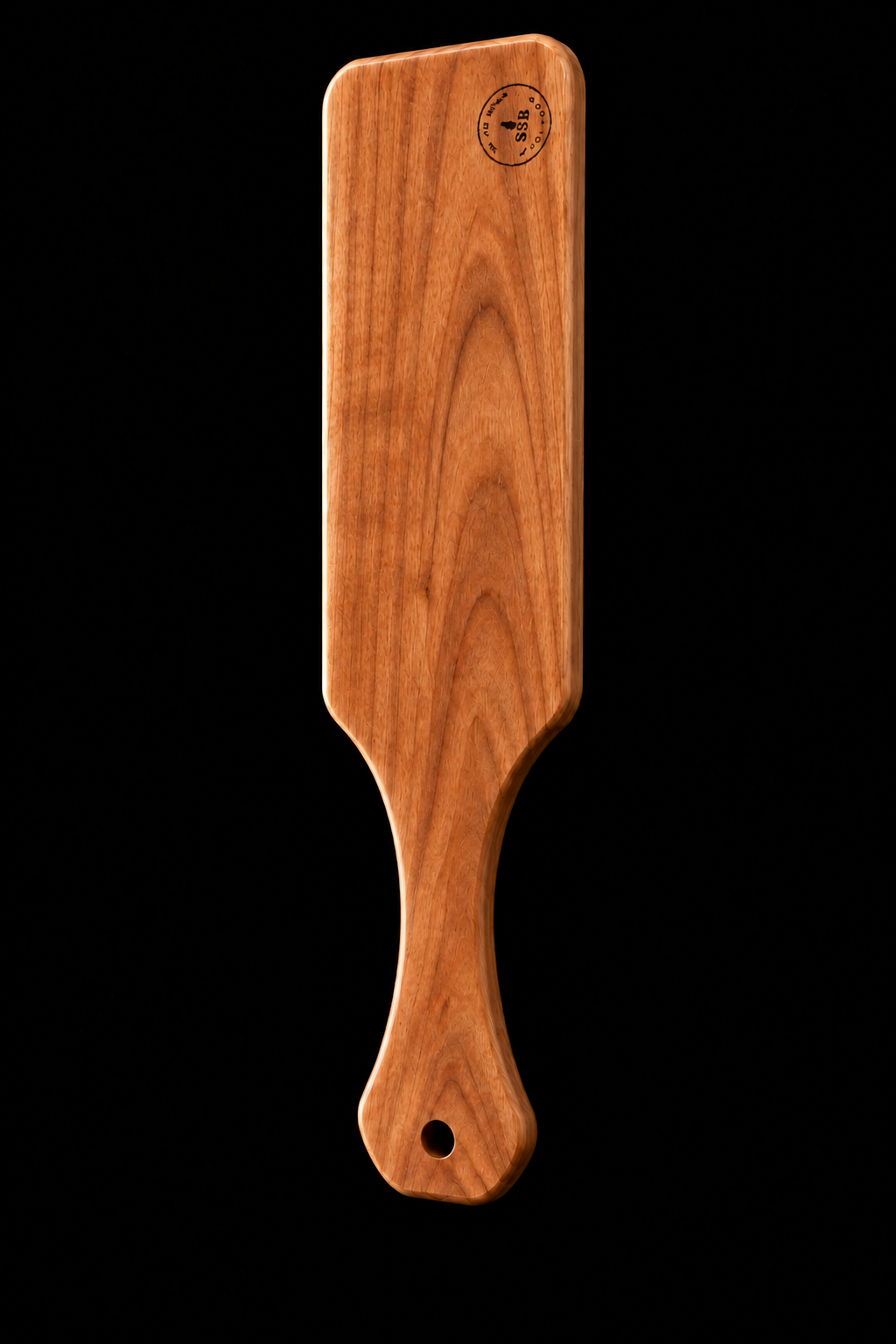 Full Paddle in Cherry — Three-quarter view