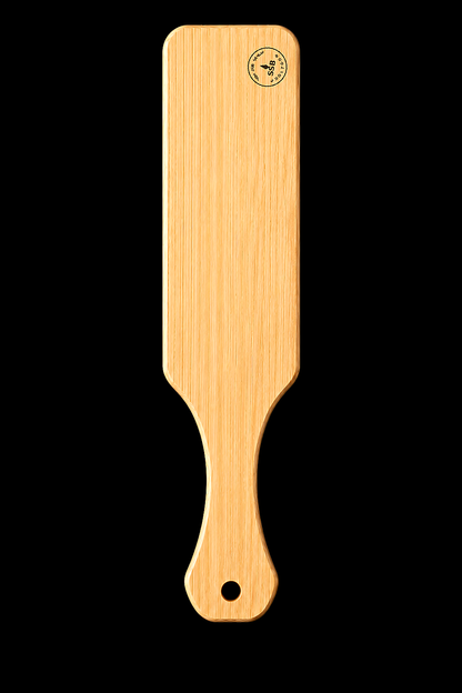 Full Paddle in Hickory — Maker's mark front