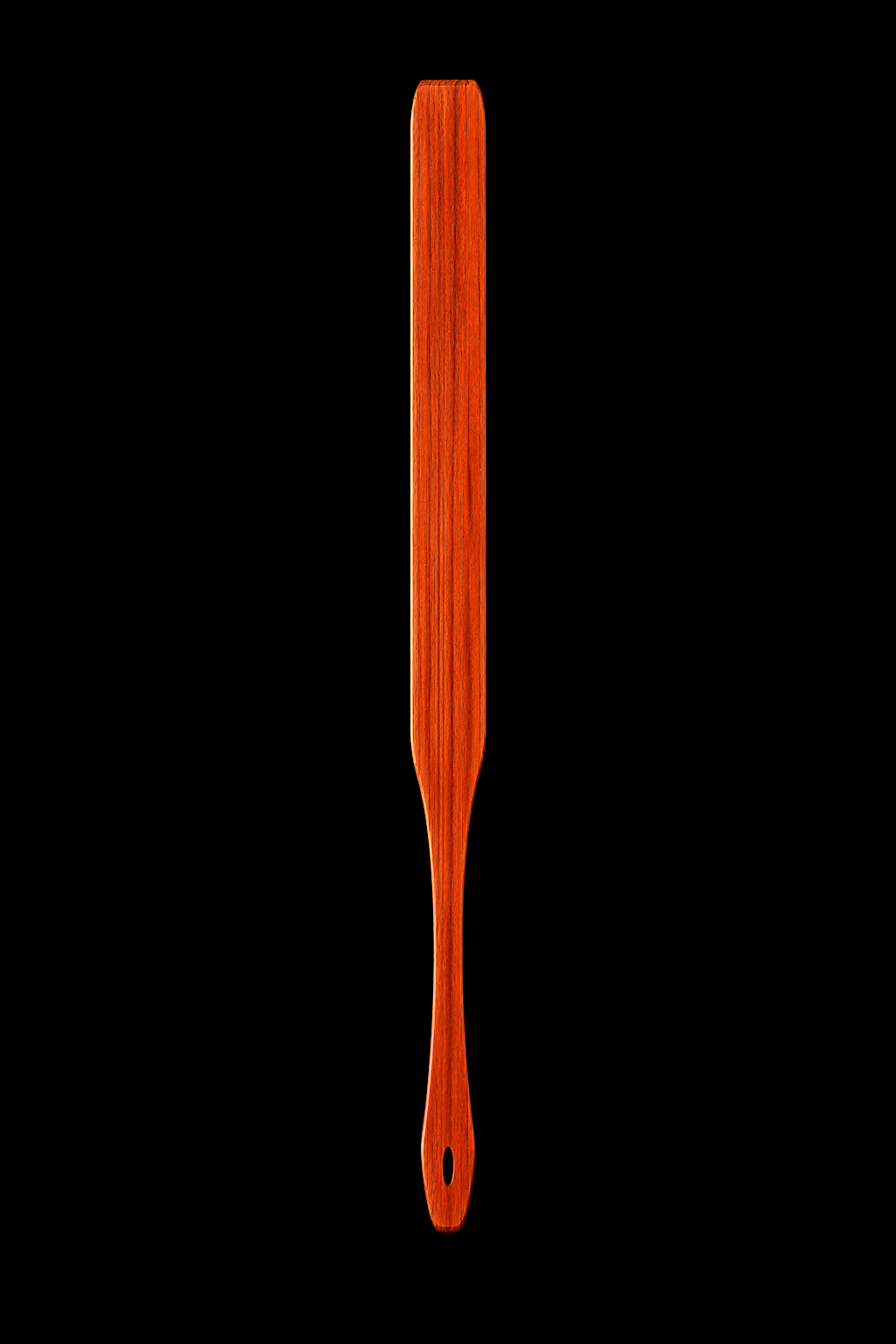 Full Paddle in Padauk — Side profile